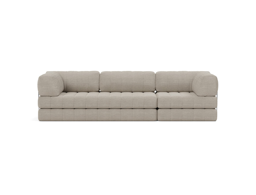 Canapea extensibila CozyPad Grand cu brate 312cm, tesatura la alegere #material_579-kenya-gravel
