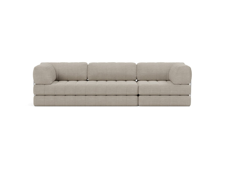 Canapea extensibila CozyPad Grand cu brate 312cm, tesatura la alegere #material_579-kenya-gravel