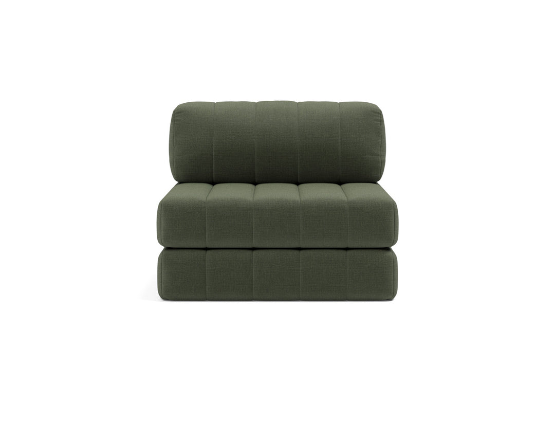 Fotoliu pat CozyPad 104x208cm, tesatura la alegere #material_413-esina-olive-green