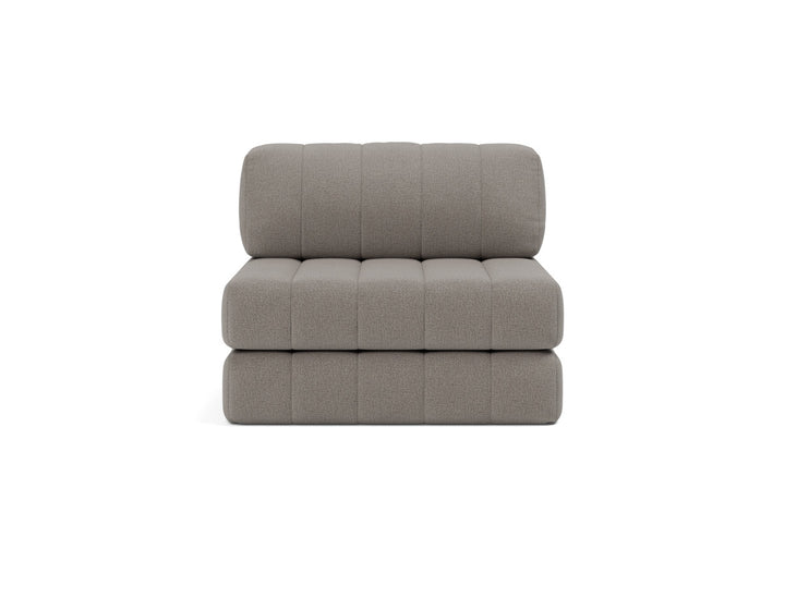 Fotoliu pat CozyPad 104x208cm, tesatura la alegere #material_521-mixed-dance-grey
