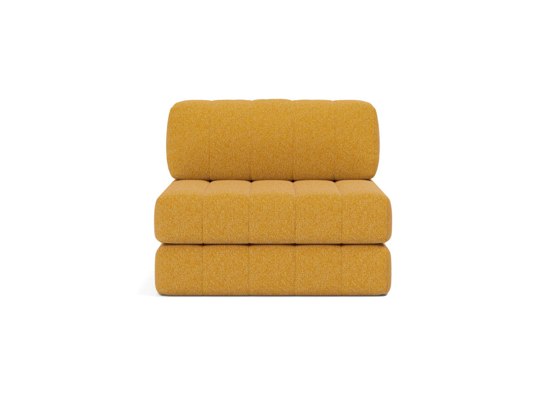 Fotoliu pat CozyPad 104x208cm, tesatura la alegere #material_536-boucl-ochre