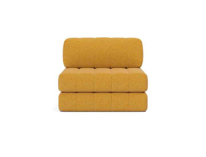 Fotoliu pat CozyPad 104x208cm, tesatura la alegere #material_536-boucl-ochre