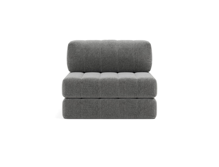 Fotoliu pat CozyPad 104x208cm, tesatura la alegere #material_563-twist-charcoal