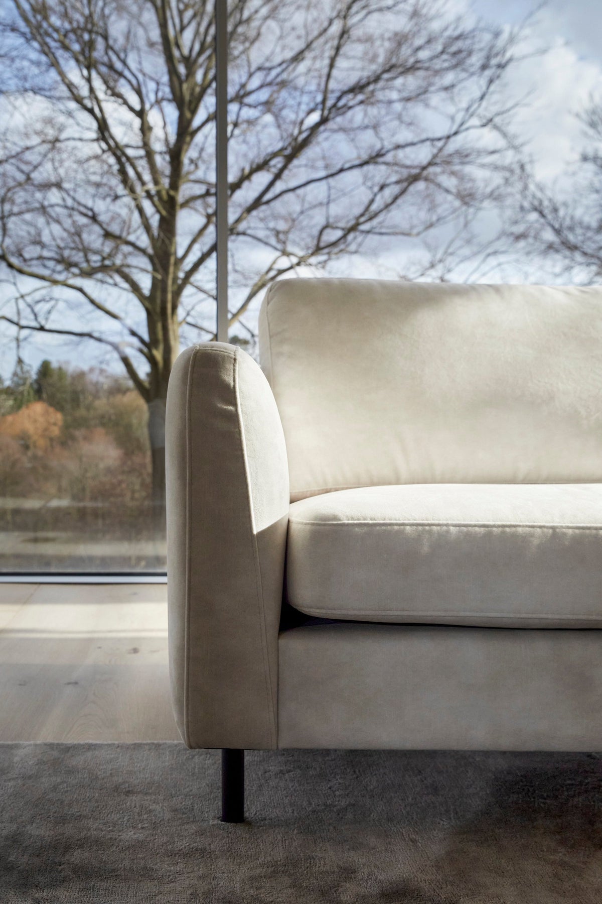 Taburet BoConcept Indivi, bej Skagen — detaliu