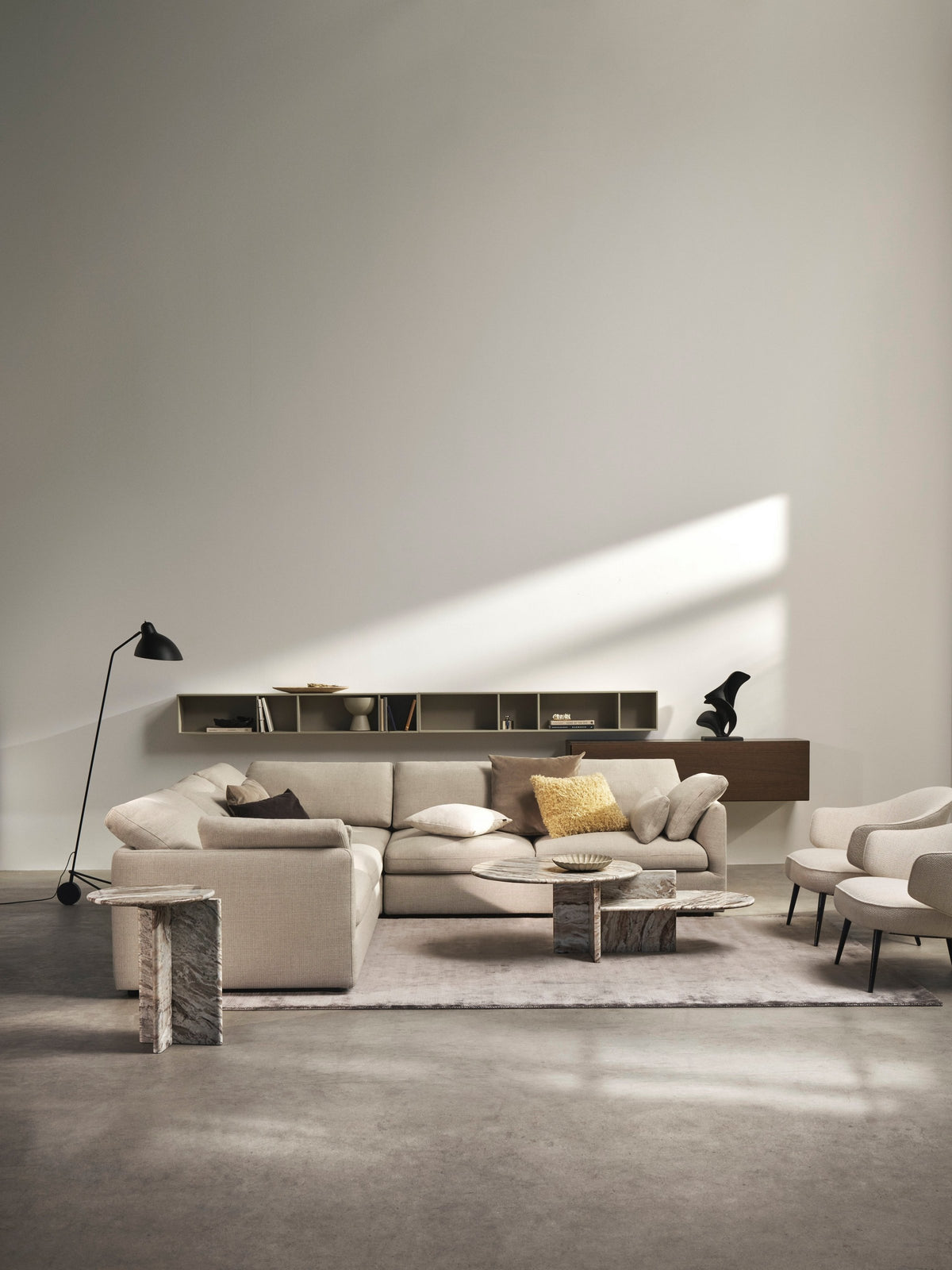Perna decorativa BoConcept Matt Velvet 43x43 cm — detaliu