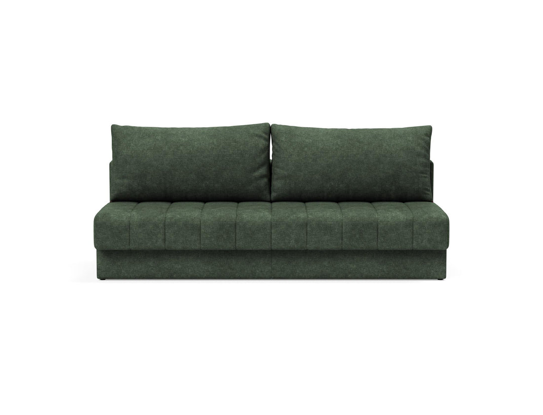The Decorators: Canapea extensibila, Akello, Avella Pine Green, 140x200 cm