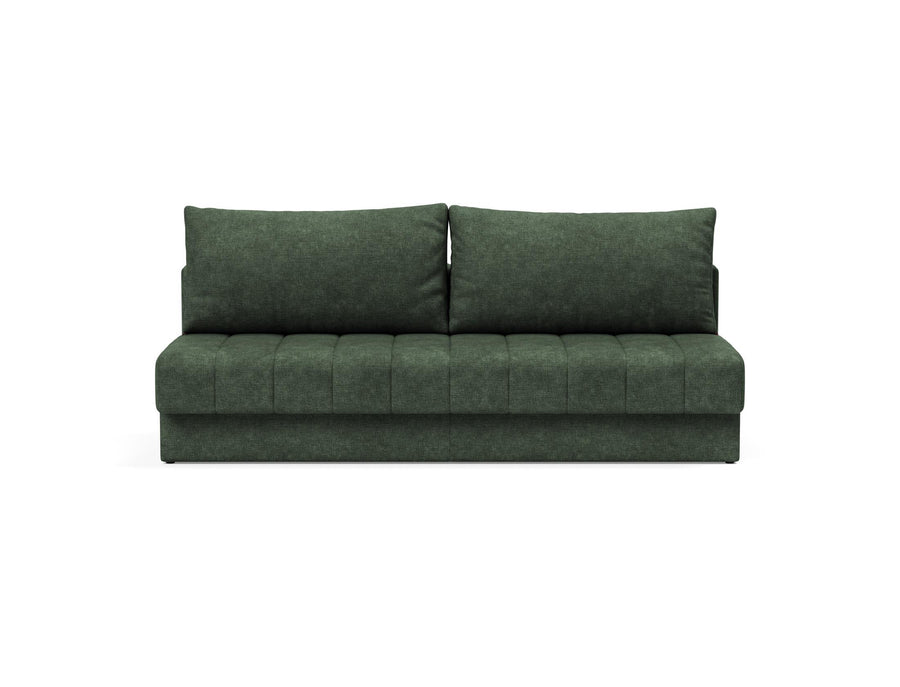 The Decorators: Canapea extensibila, Akello, Avella Pine Green, 140x200 cm