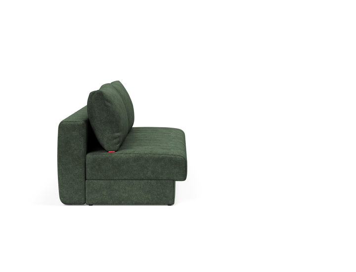 Canapea extensibila, Akello, Avella Pine Green, 140x200 cm