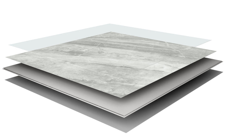 Pardoseala SPC Stone VOX 60x60 Ash Grey, 1 cutie 1.44 mp VOX Profile