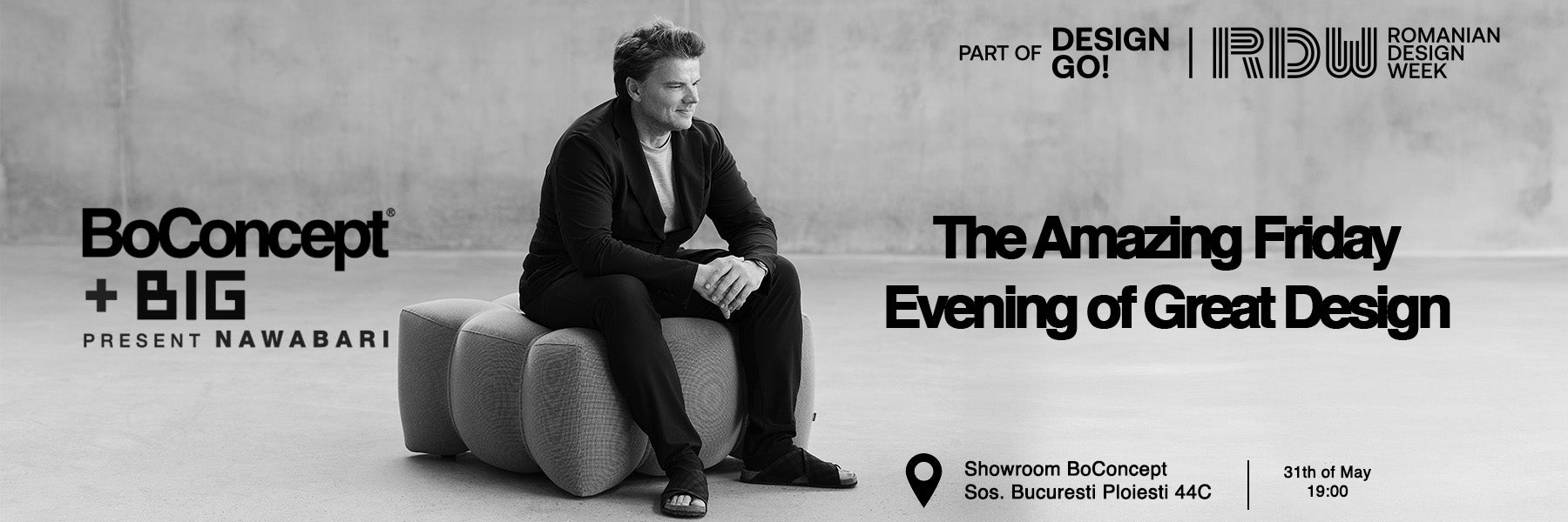 BoConcept team invites you to celebrate together the best quality architecture and interior design realized by Bjarke Ingels Group, and to award selected architecture and interior design. A wonderful moment for socializing, tasting and good music.