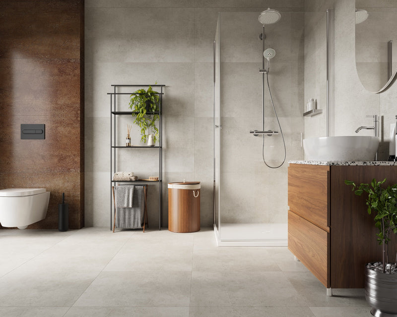 Pardoseala SPC Stone VOX 60x60 Concrete Beige, 1 cutie 1.44 mp VOX Profile