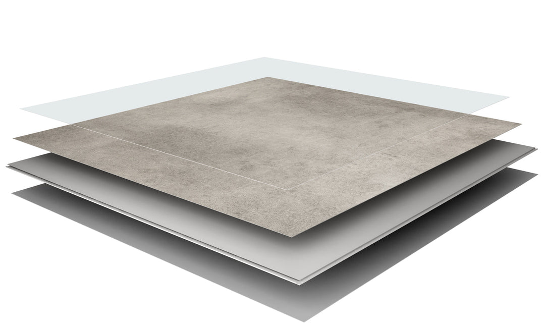 Pardoseala SPC Stone VOX 60x60 Concrete Beige, 1 cutie 1.44 mp VOX Profile