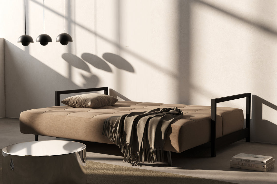Taburet Innovation Living Bifrost Del, tapițerie 587 Phobos Mocha - fotografie de ambianță