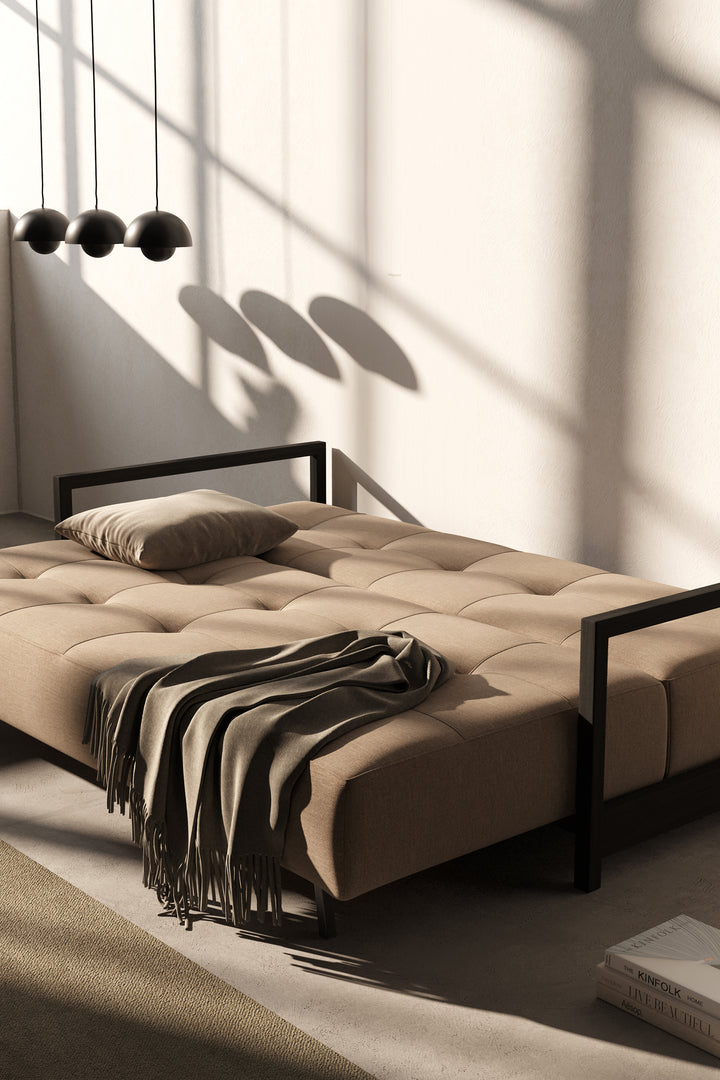 Taburet Innovation Living Bifrost Del, tapițerie 587 Phobos Mocha - fotografie de ambianță