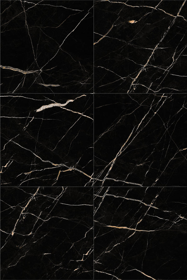 Pardoseala SPC Stone VOX 60x60 Calacatta Black, 1 cutie 1.44 mp VOX Profile
