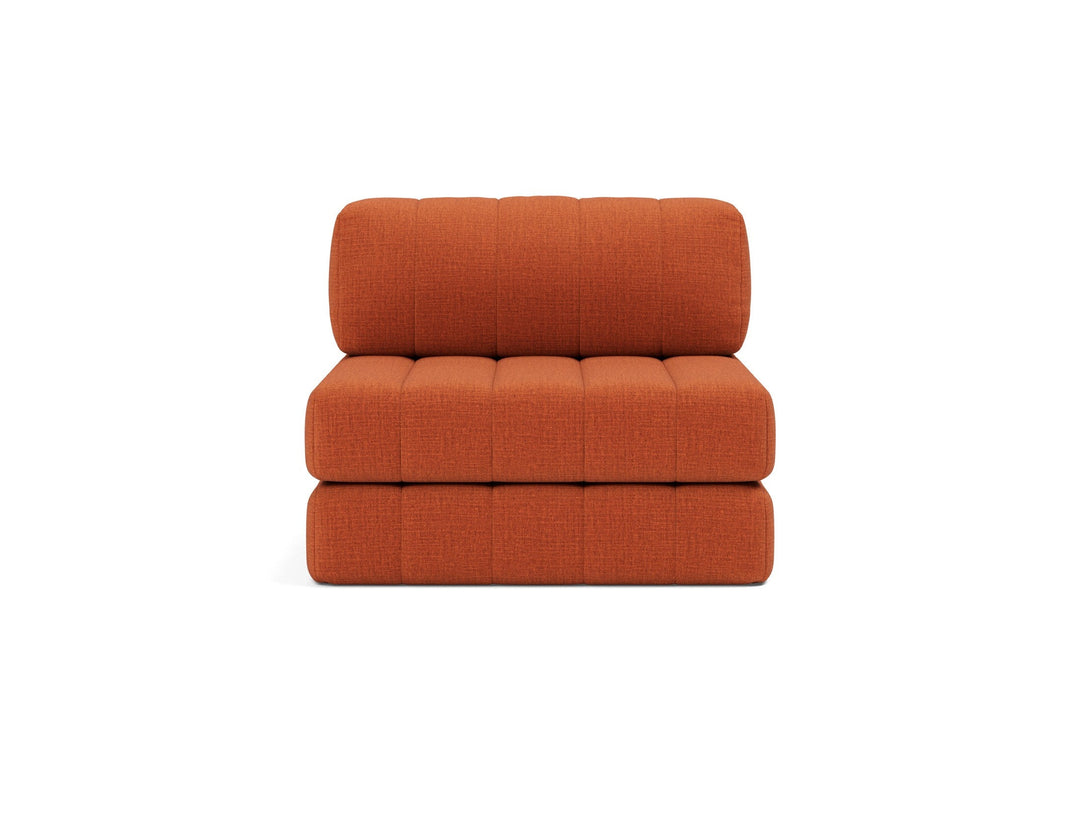Fotoliu pat CozyPad Esina Rust Orange 104x208cm