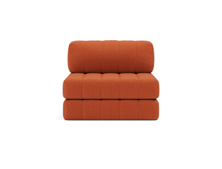 Fotoliu pat CozyPad Esina Rust Orange 104x208cm