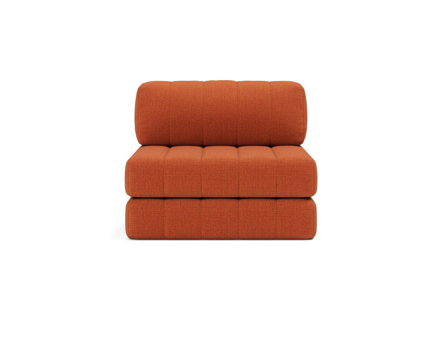 Fotoliu pat CozyPad Esina Rust Orange 104x208cm