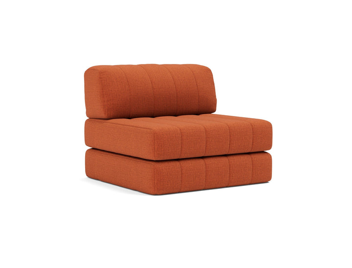 Fotoliu pat CozyPad Esina Rust Orange 104x208cm