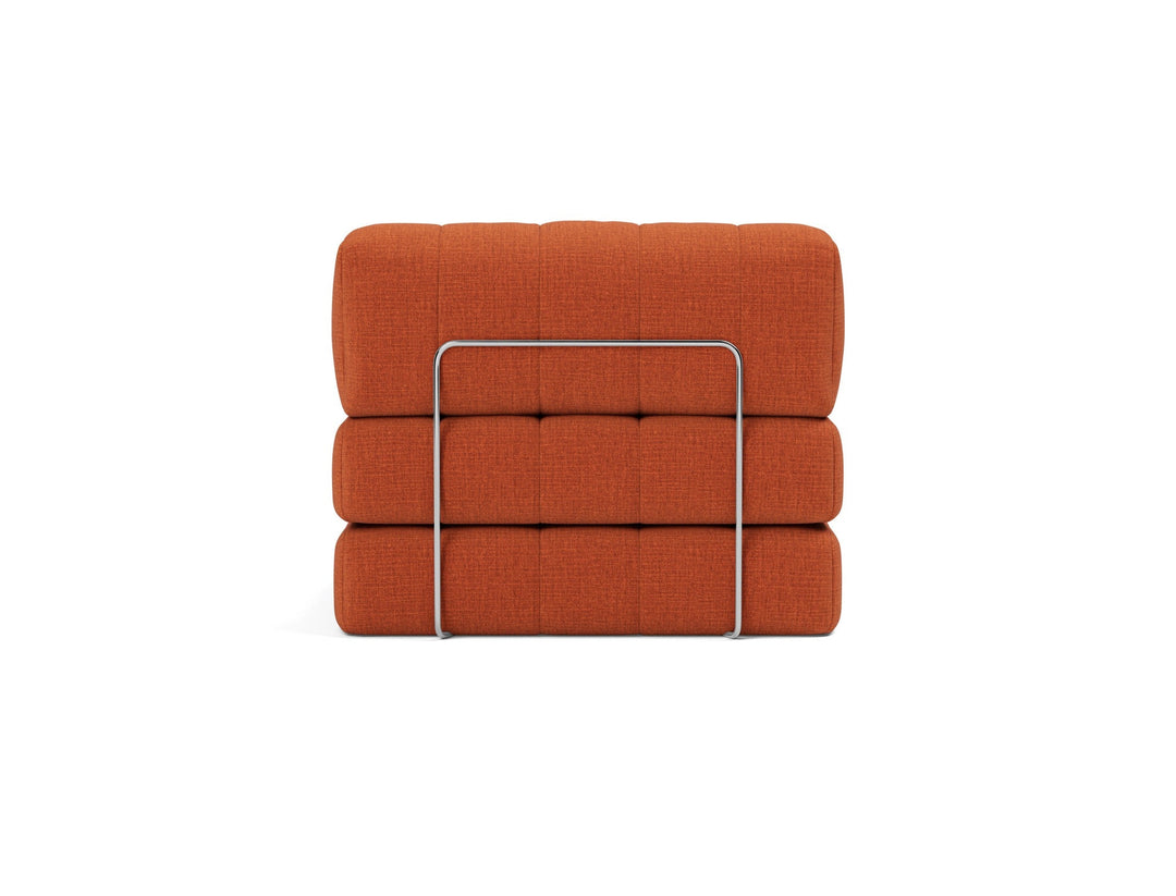 Fotoliu pat CozyPad Esina Rust Orange 104x208cm