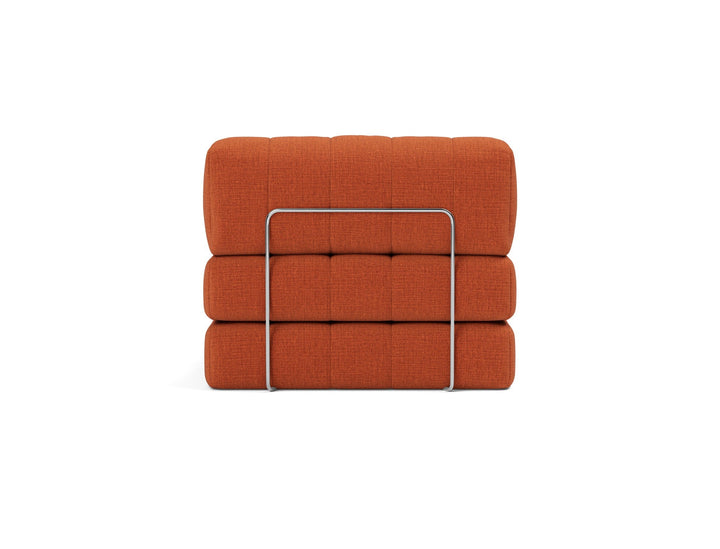 Fotoliu pat CozyPad Esina Rust Orange 104x208cm