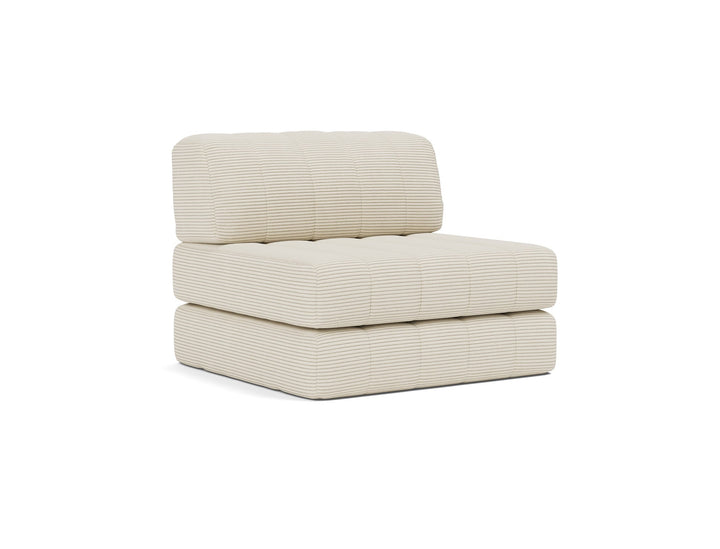 Fotoliu pat CozyPad Corduroy Ivory 104x208cm