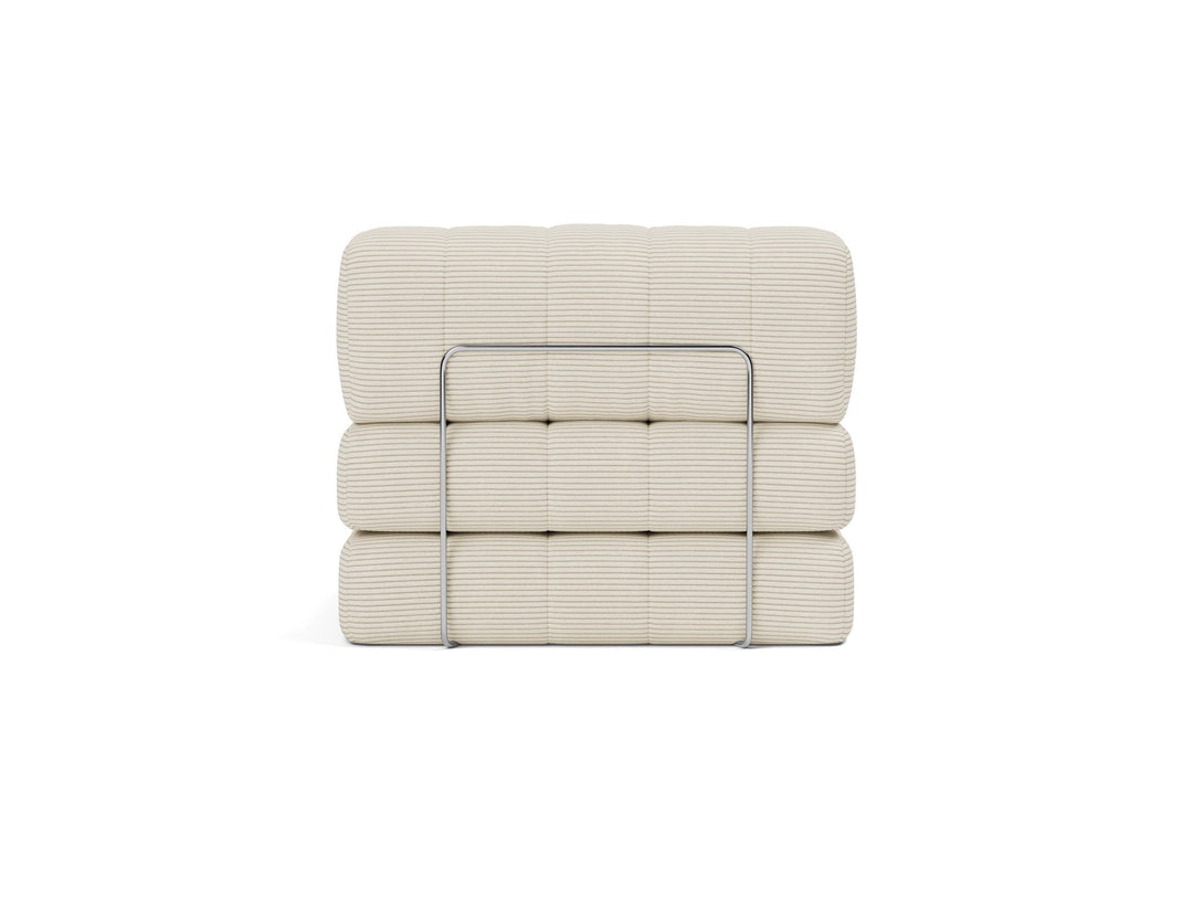 Fotoliu pat CozyPad Corduroy Ivory 104x208cm