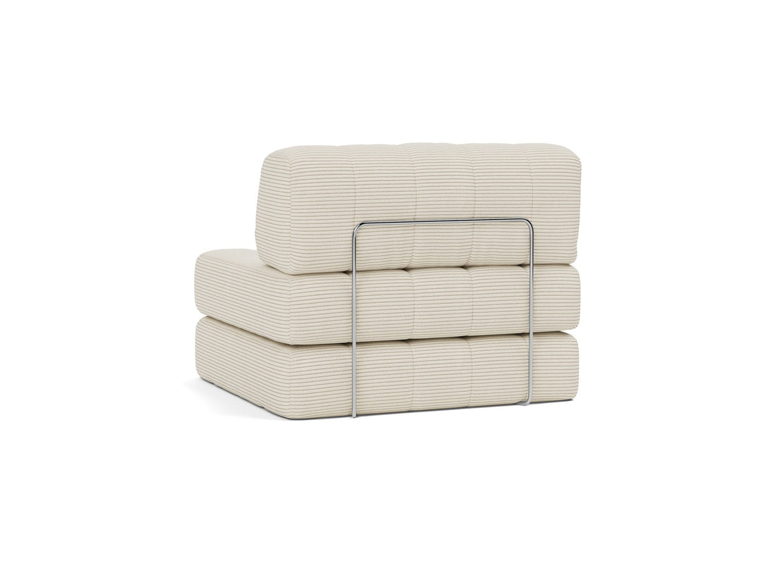 Fotoliu pat CozyPad Corduroy Ivory 104x208cm