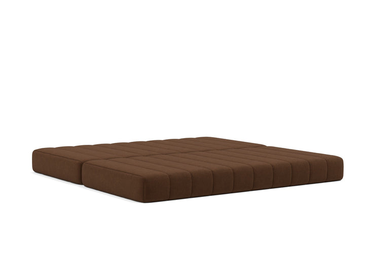 Canapea extensibila CozyPad Taura Cappuccino 208x208cm