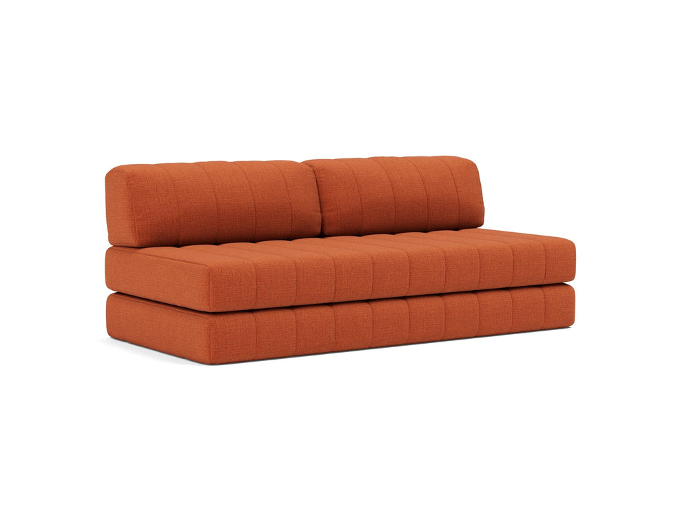 Canapea extensibila CozyPad Esina Rust Orange 208x208cm