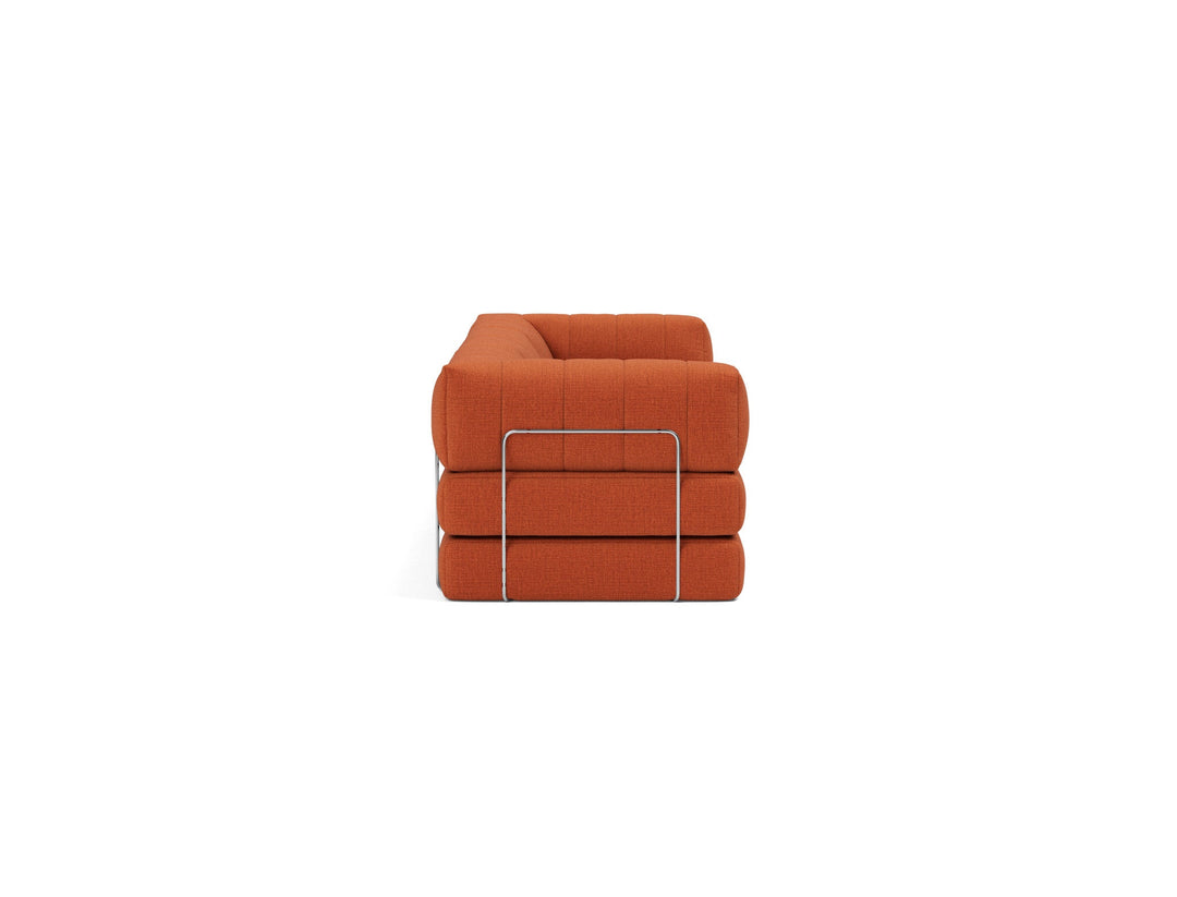 Canapea extensibila CozyPad Grand cu brate Esina Rust Orange 312cm