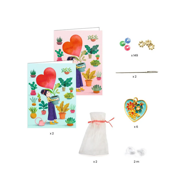 The Decorators: Set Creativ Djeco Bratara Prieteniei