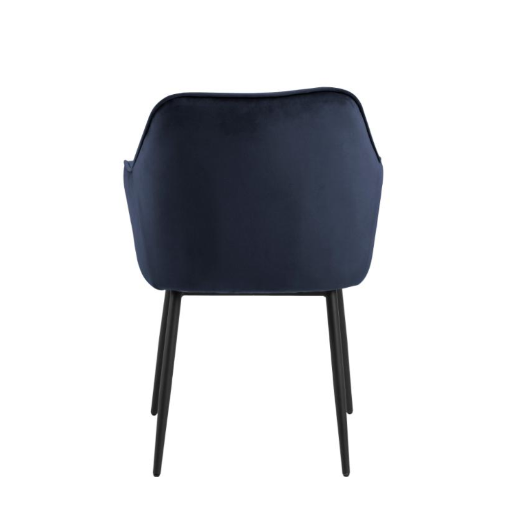 The Decorators: Scaun Actona Brooke Midnight Blue