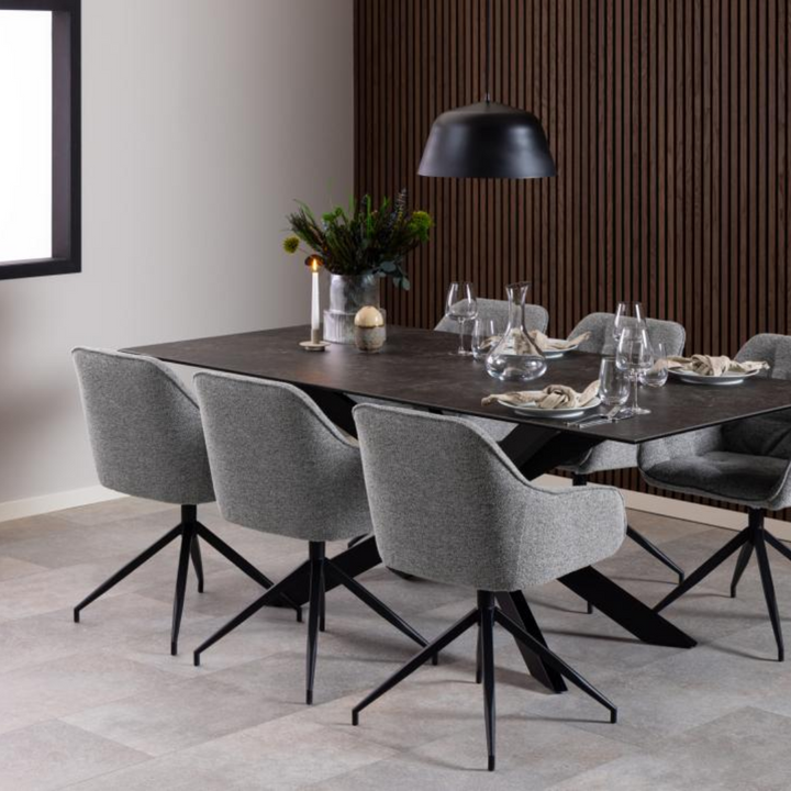The Decorators: Scaun pivotant Actona Brooke