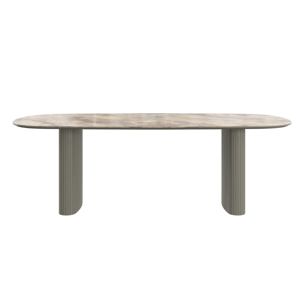 The Decorators: Masa dining BoConcept Santiago Ash Grey