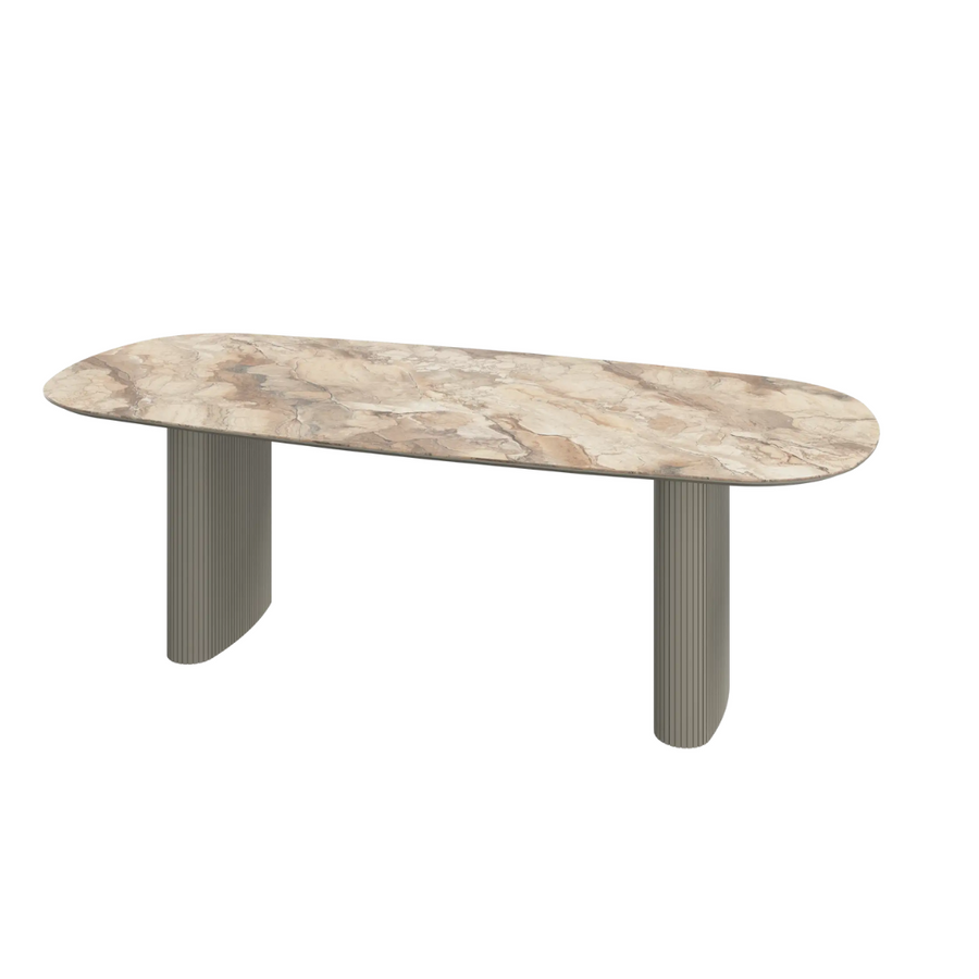 The Decorators: Masa dining BoConcept Santiago Ash Grey