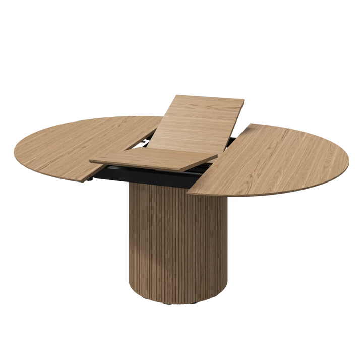 The Decorators: Masa dining BoConcept Santiago Extensibila Natural Oak