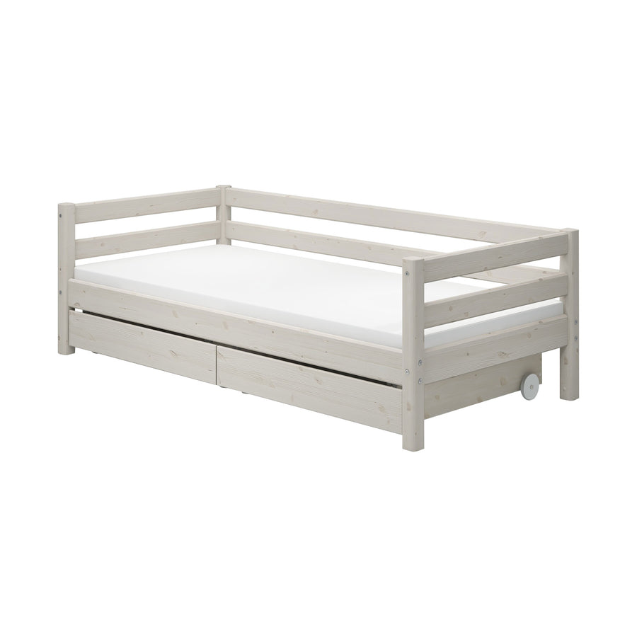 The Decorators: Pat cu  doua sertare Flexa Classic 90x200 cm