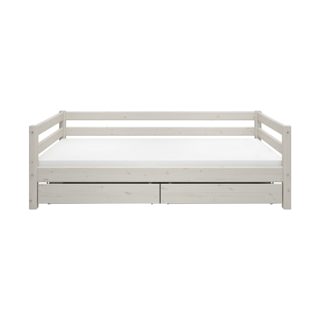 The Decorators: Pat cu  doua sertare Flexa Classic 90x200 cm