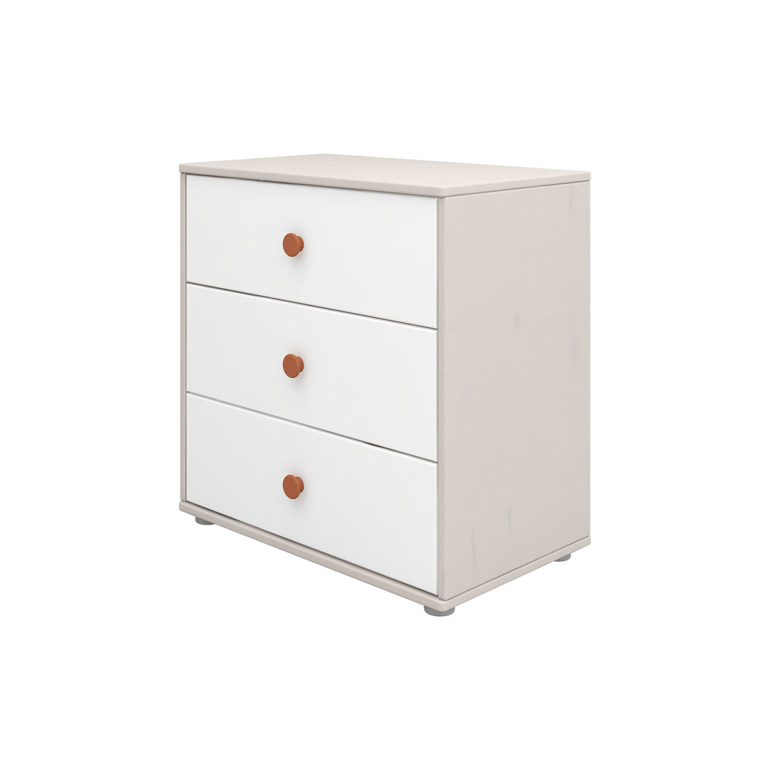 The Decorators: Comoda cu 3 sertare Flexa Classic