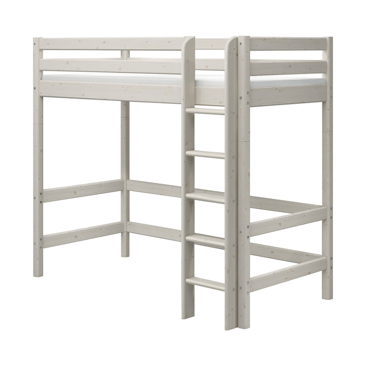 The Decorators: Pat inaltime 184 cm cu scara dreapta Flexa Classic 90/140x200 cm