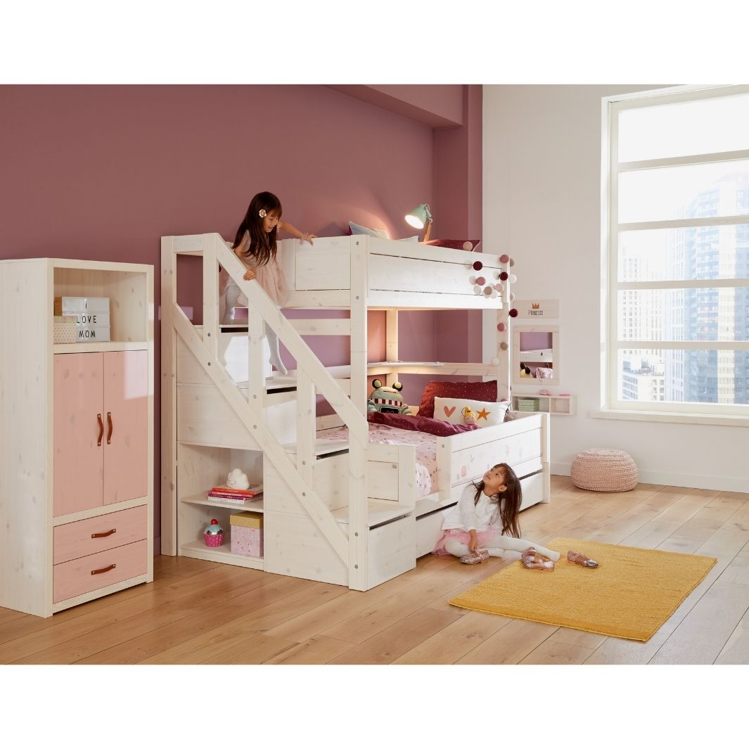 The Decorators: Ghirlanda luminoasa cu bile din bumbac, Fresh, albastra, 378 cm