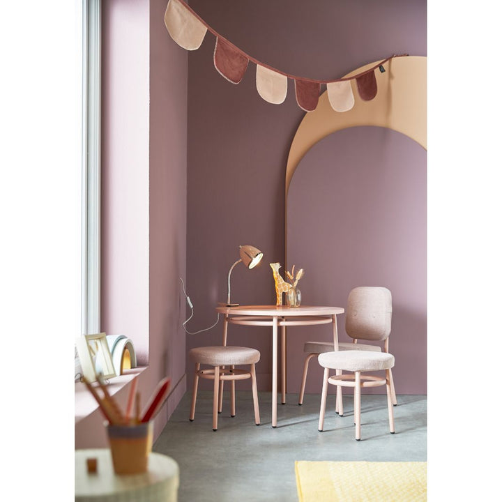 The Decorators: Scaunel pentru copii, Chill, metal si material textil, 58x33x38 cm