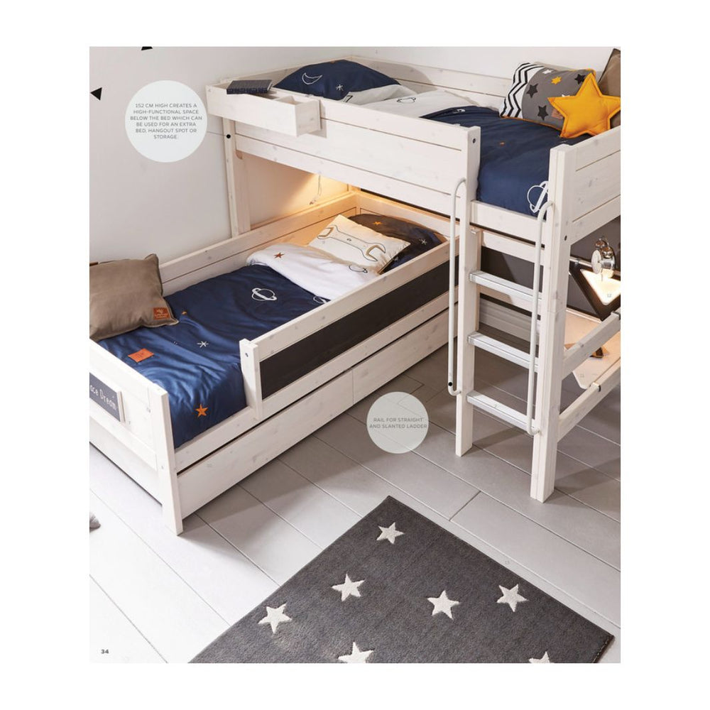 The Decorators: Perna decorativa cu 2 fete, Trip Wrench, bumbac, alb-negru, 40x60 cm