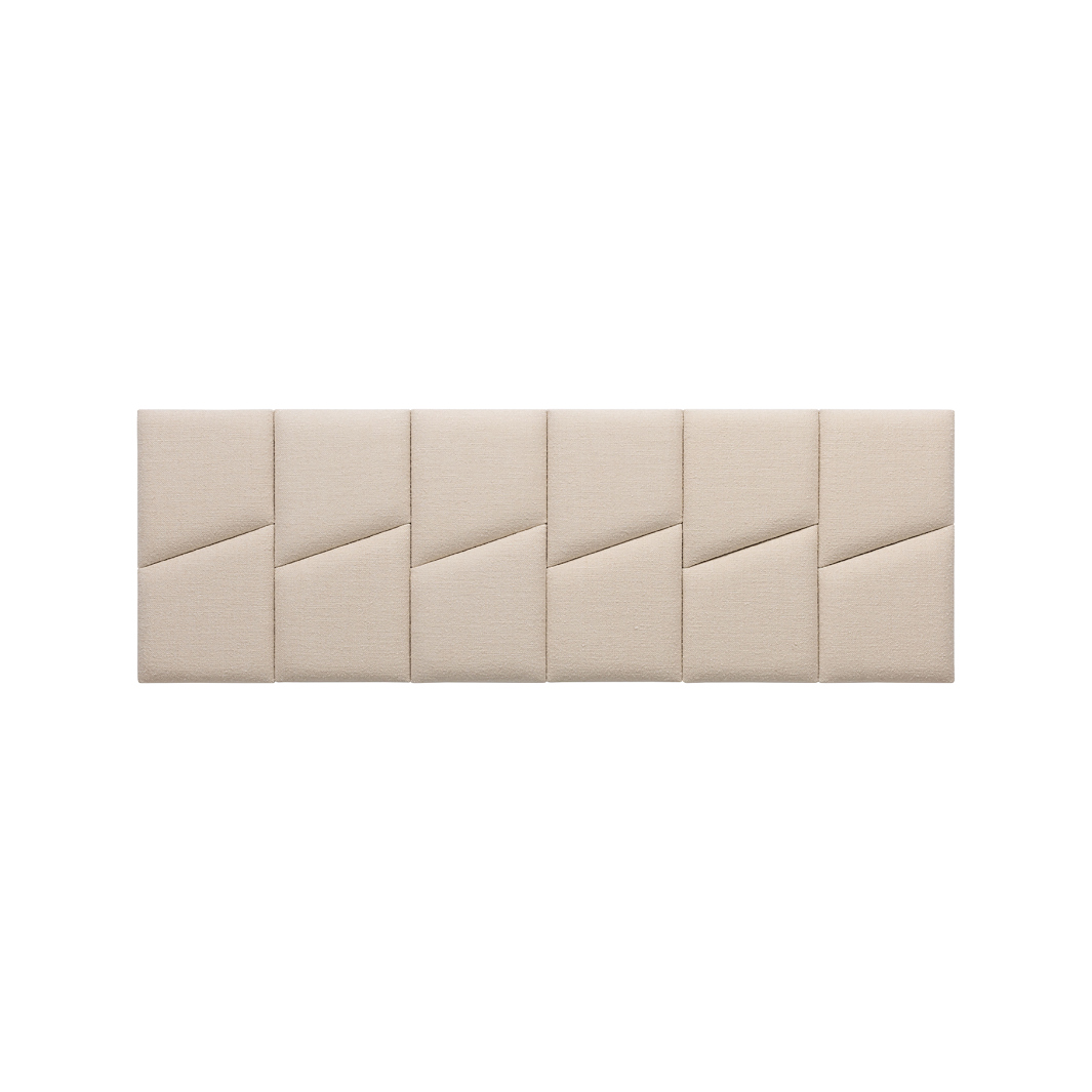 The Decorators: Set de panouri tapitate Geo Vox Soform Boucle crem