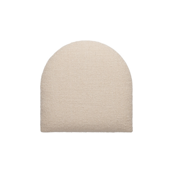 The Decorators: Panou tapitat Oval 2 Villo Soform Boucle crem 30/30 cm