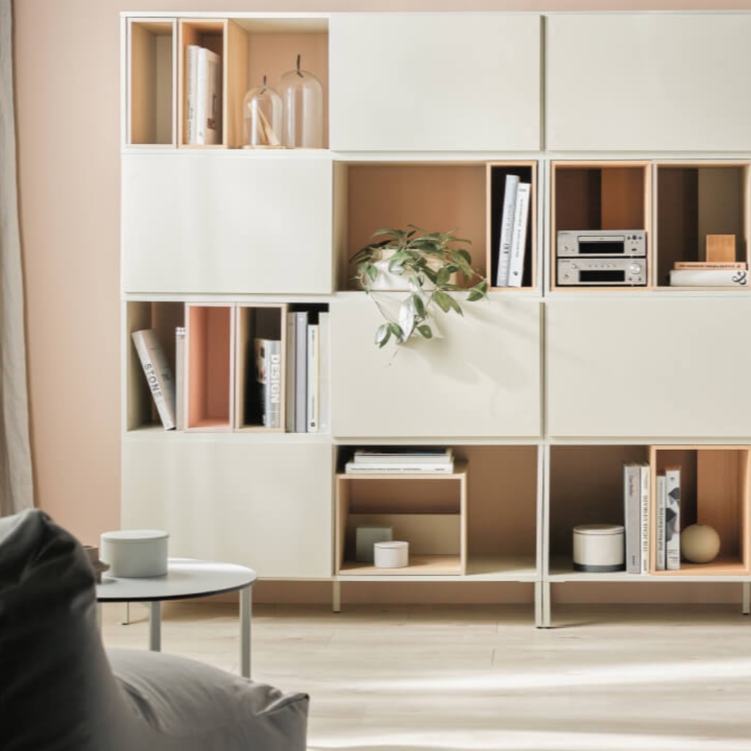 The Decorators: Bilbioteca dubla VOX Into - cutii multicolor