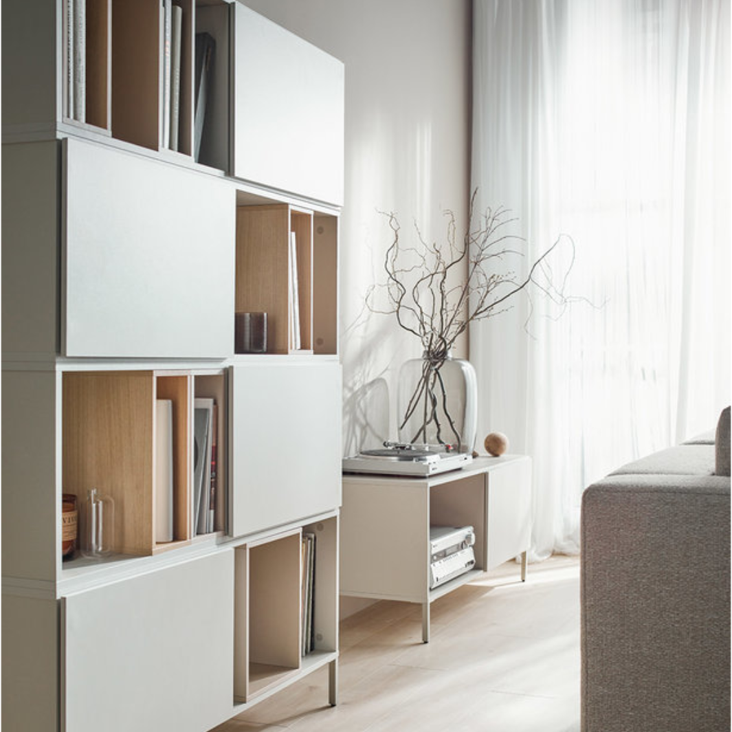 The Decorators: Bilbioteca dubla VOX Into - cutii multicolor