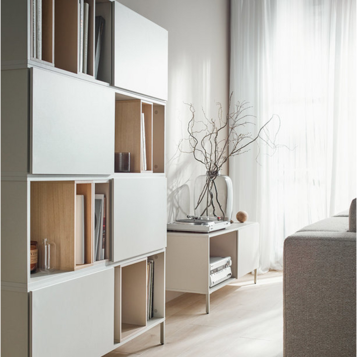 The Decorators: Bilbioteca dubla VOX Into - cutii multicolor