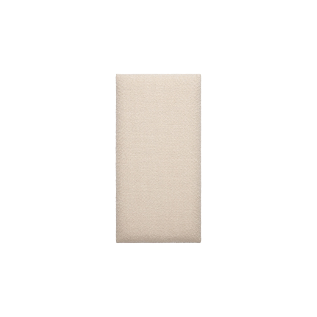 The Decorators: Panou tapitat Regular 1 Villo Soform Boucle crem 30/60 cm